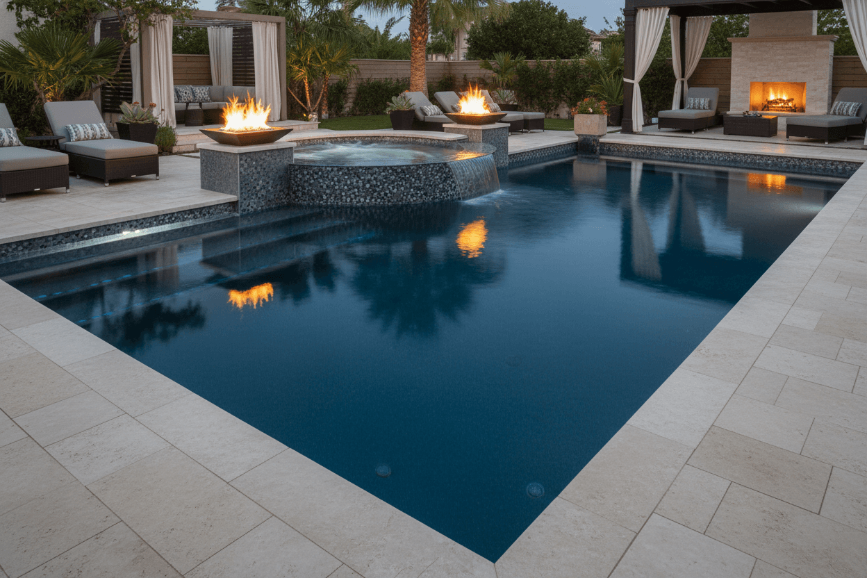 Luxury Pool Transformation - After